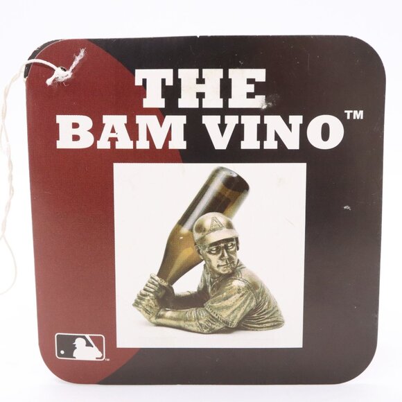 Colorado Rockies Bam Vino Wine Bottle Holder MLB Baseball Sculpture Figure - Picture 7 of 9